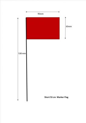 53厘米旗帜标记-每捆100个
